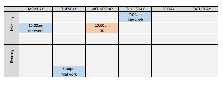 Class Timetable